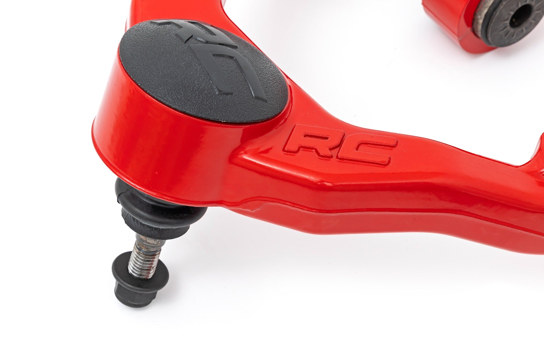 Rough Country | Suspension Control Arm | Red Forged Upper Control Arms OE Upgrade Chevy/GMC 1500 (99-06) Rough Country | 10026RED