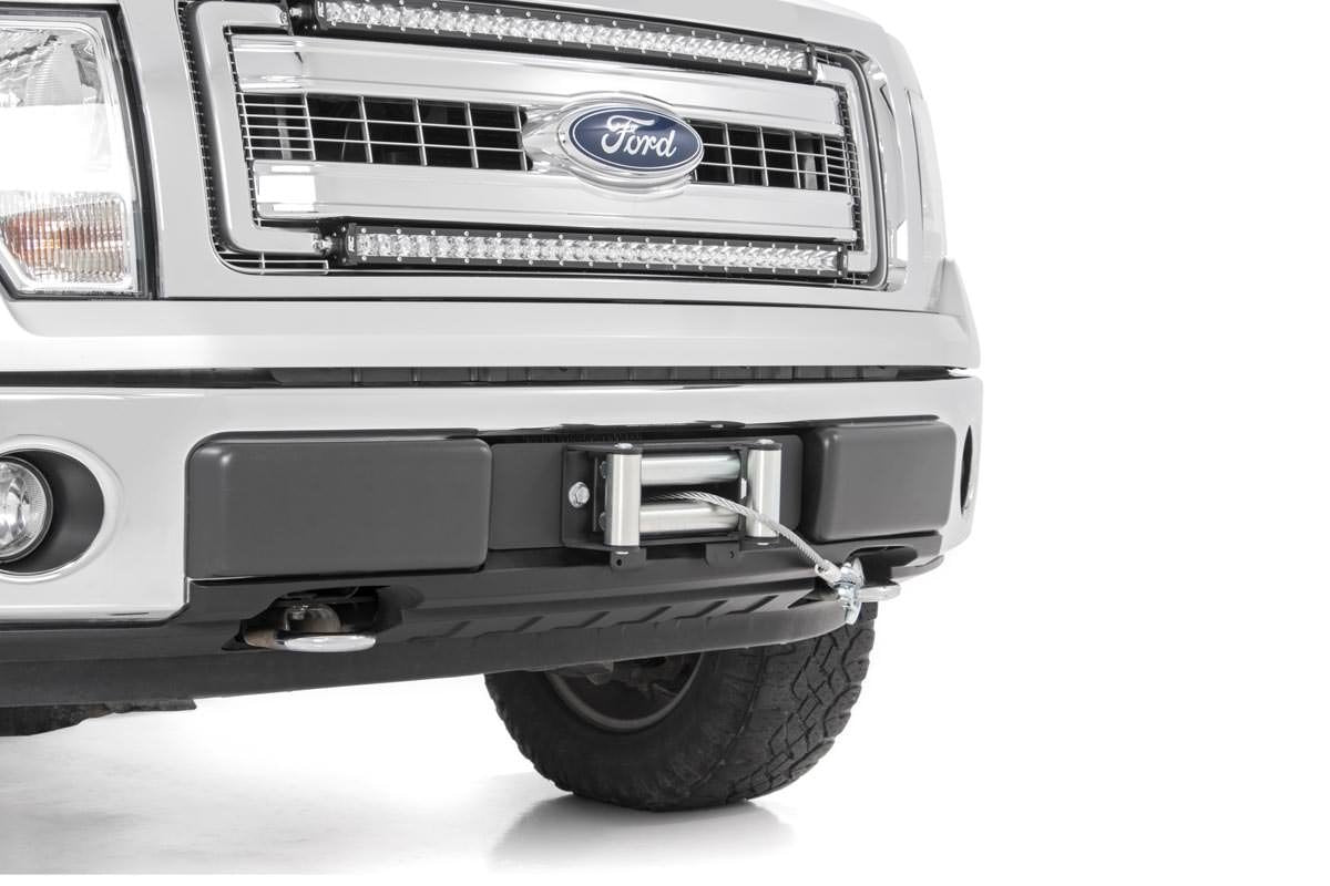 Rough Country | Winch Mount Plate | Ford Hidden Winch Mounting Plate 09-14 F-150 Rough Country | 1010