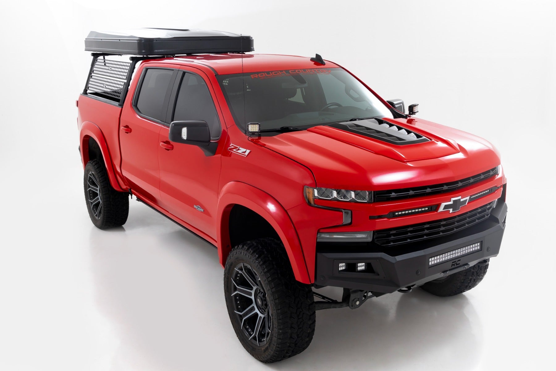 Rough Country | Cargo Rack | Bed Rack Aluminum Chevy 1500 2019-2023 Chevy 1500 Rough Country | 10201