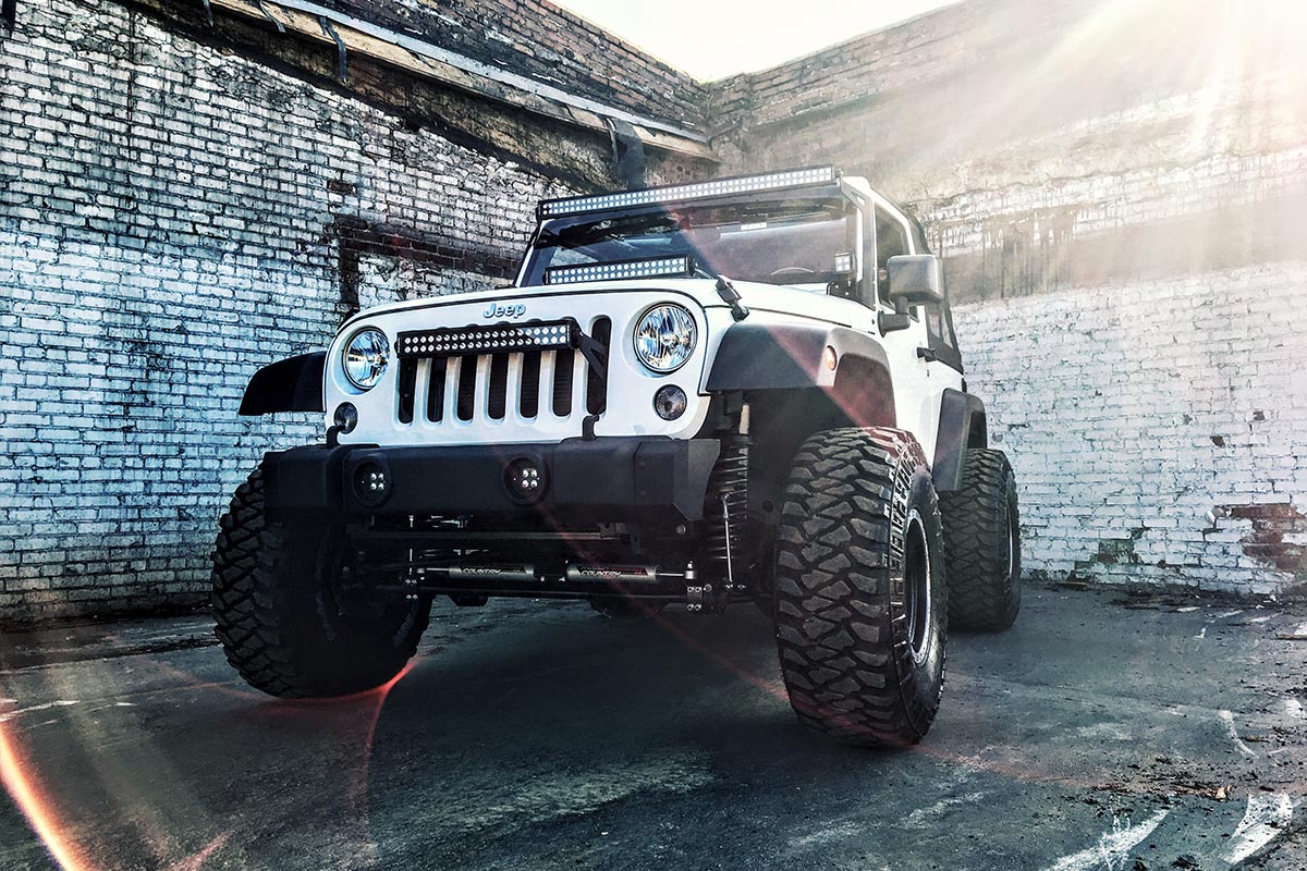 Rough Country | Bumper End Cap | Jeep Front Bumper Caps 07-18 Wrangler JK Rough Country | 1047
