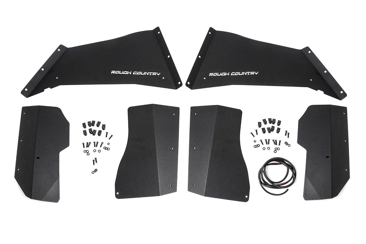 Rough Country | Inner Fender Kit | Jeep Rear Inner Fenders 07-18 Wrangler JK Rough Country | 10500