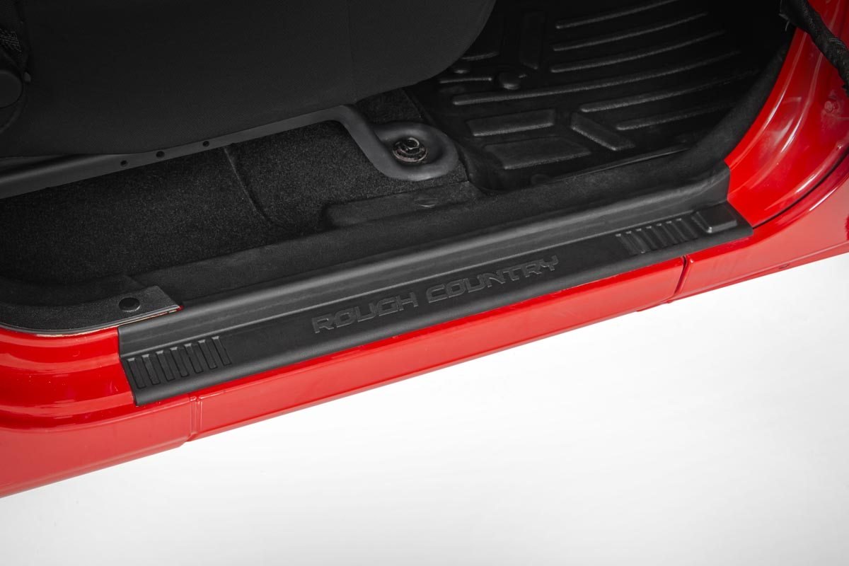 Rough Country | Entry Guard | Jeep Front & Rear Entry Guards 07-18 Wrangler JK Rough Country | 10567