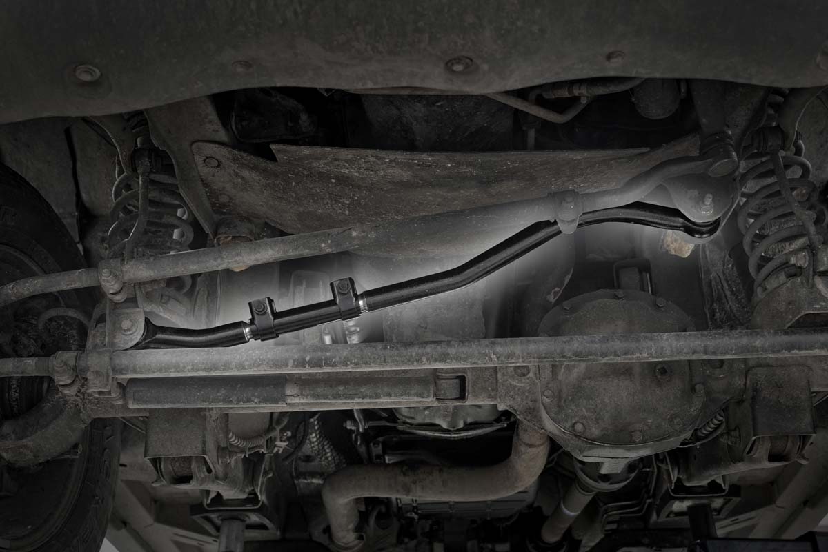 Rough Country | Track Bar | Jeep Front Forged Adjustable Track Bar 0-4 Inch 99-04 WJ Grand Cherokee Rough Country | 10621