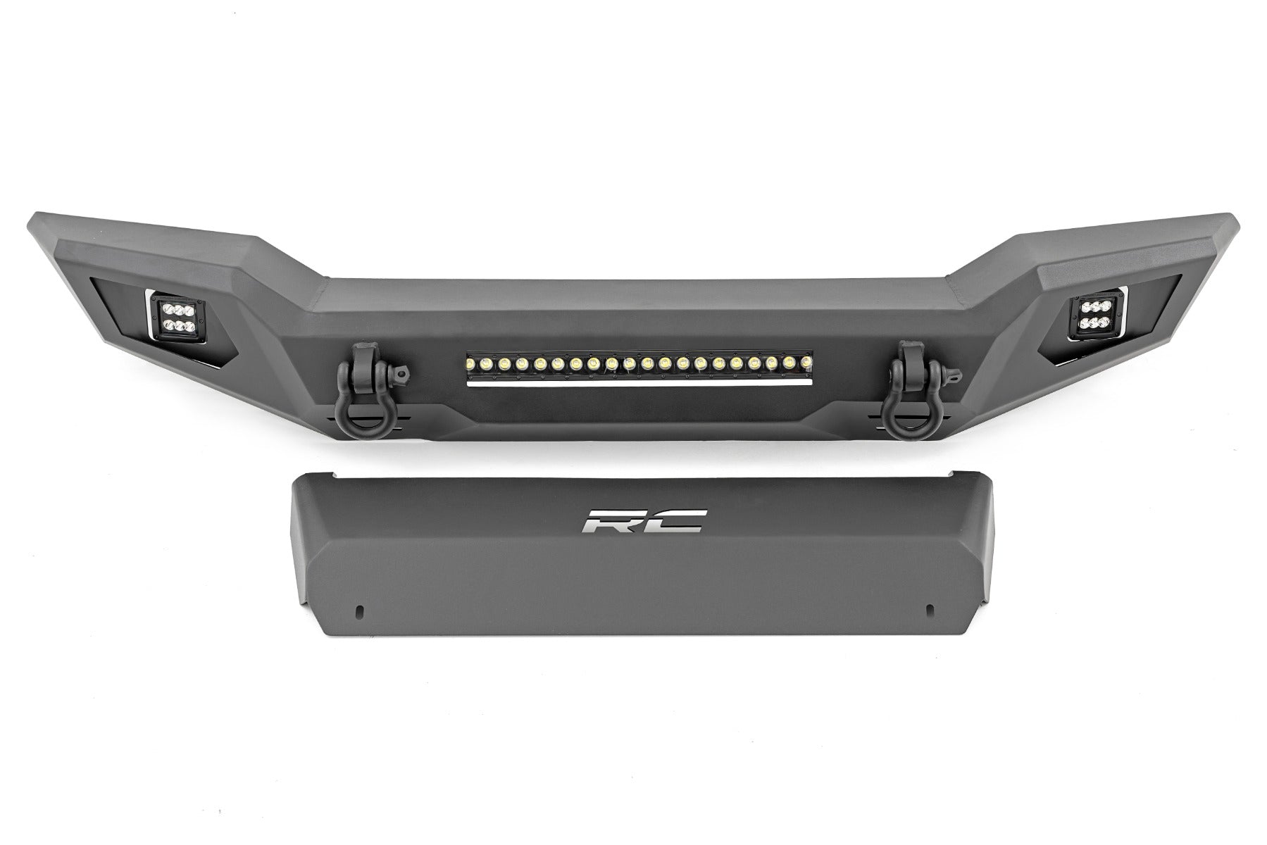 Rough Country | Front Bumpers | Front Bumper Skid Plate 20-Up Jeep Gladiator JT/18-22 Wrangler JL Rough Country | 10635