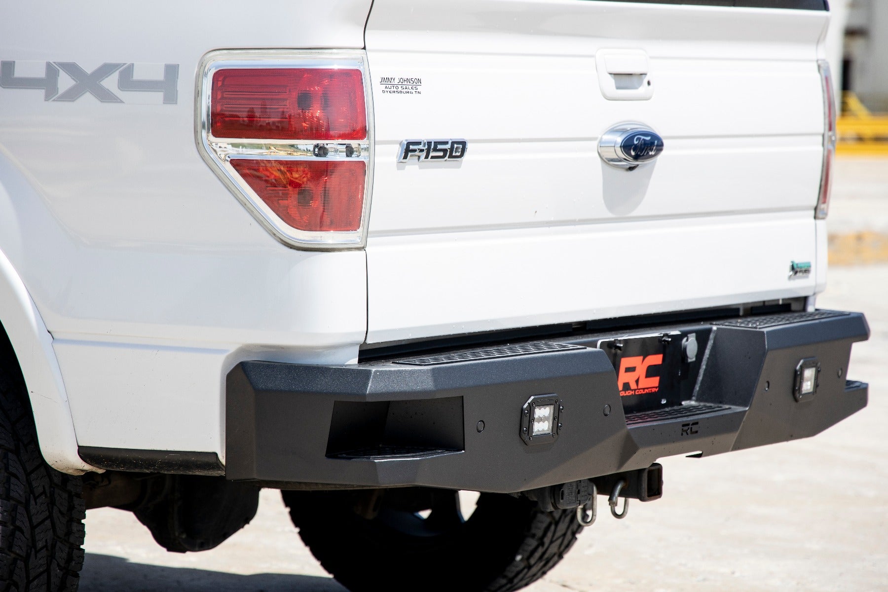Rough Country | Rear Bumpers | Ford Heavy-Duty Rear LED Bumper For 09-14 F-150 Rough Country | 10768