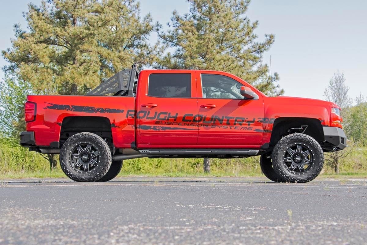 Rough Country | Rear Bumpers | Chevy Heavy-Duty Rear LED Bumper 07-18 Silverado 1500 Rough Country | 10773