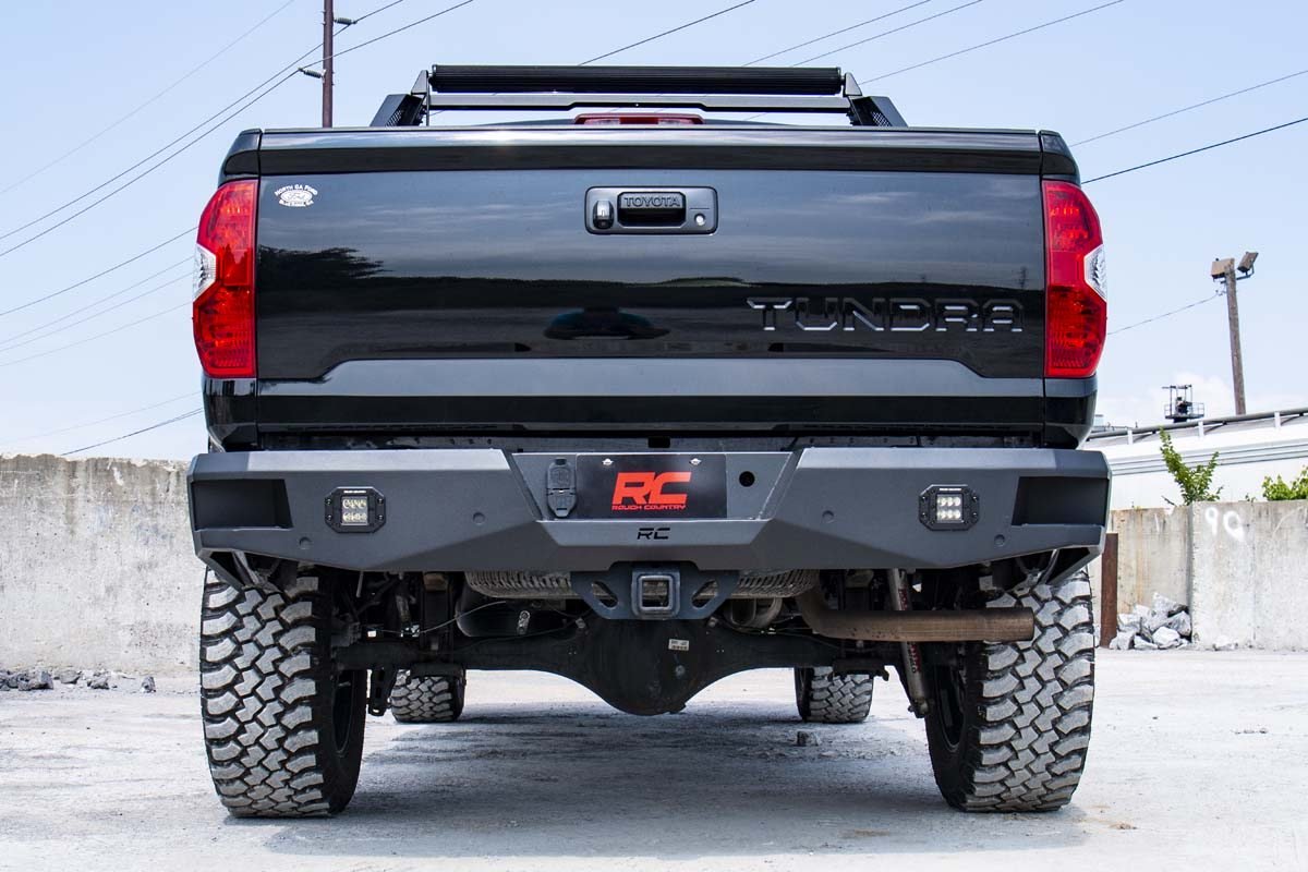 Rough Country | Rear Bumpers | Tundra Heavy-Duty Rear LED Bumper 14-20 Tundra Rough Country | 10778
