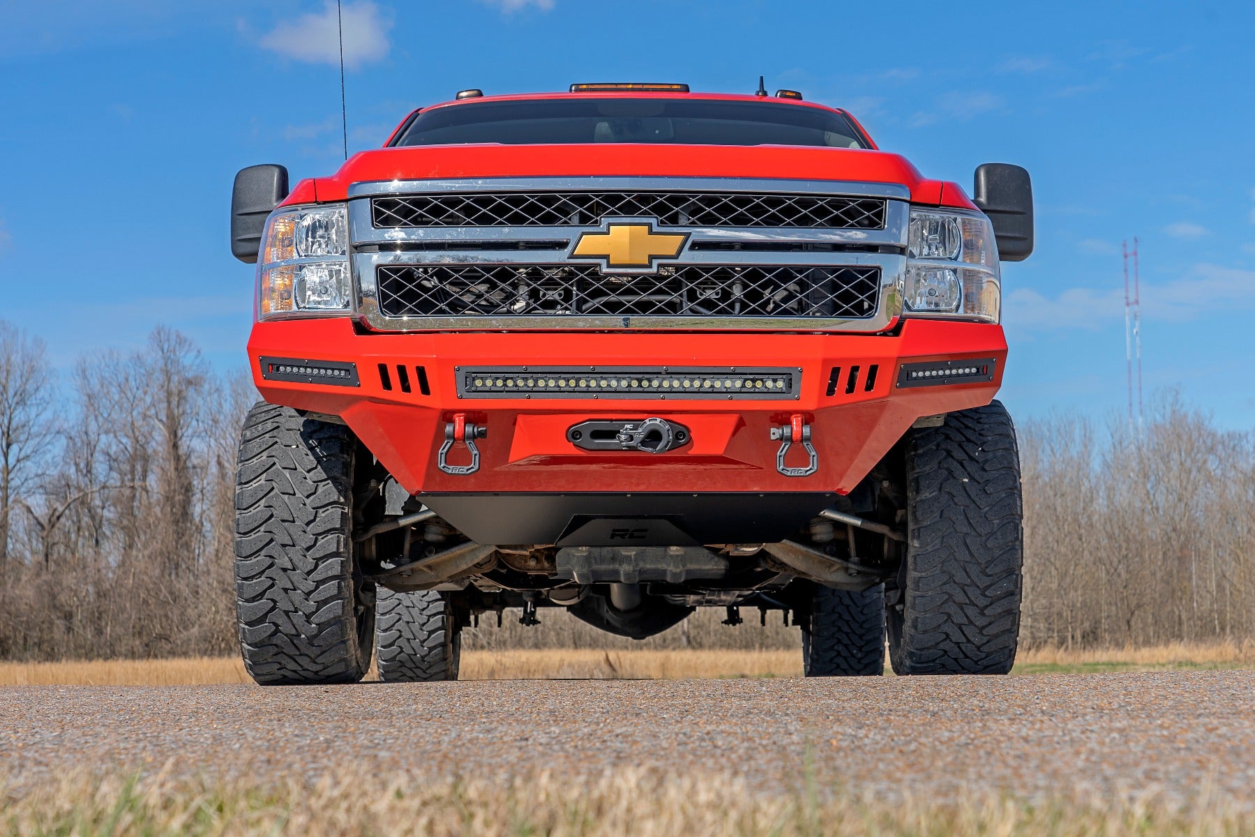 Rough Country | Skid Plates | Skid Plate Prerunner Bumper 07-14 Chevy Silverado 2500 HD Rough Country | 10800