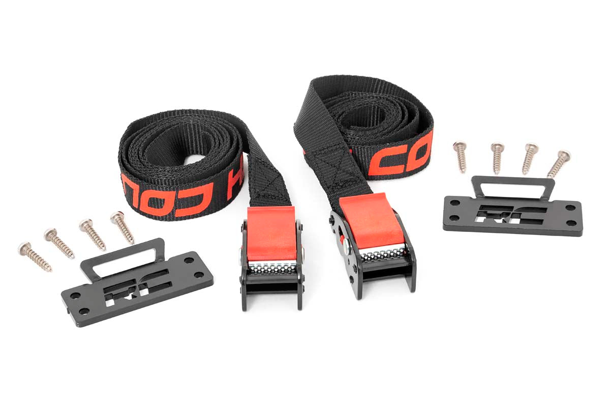 Rough Country | Ratchet Tie Down Strap | UTV Cooler Tie-Down Kit Rough Country | 117710