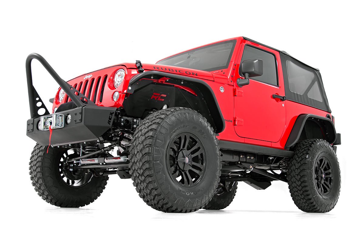 Rough Country | Inner Fender Kit | Jeep Front Inner Fenders 07-18 Wrangler JK Rough Country | 1195