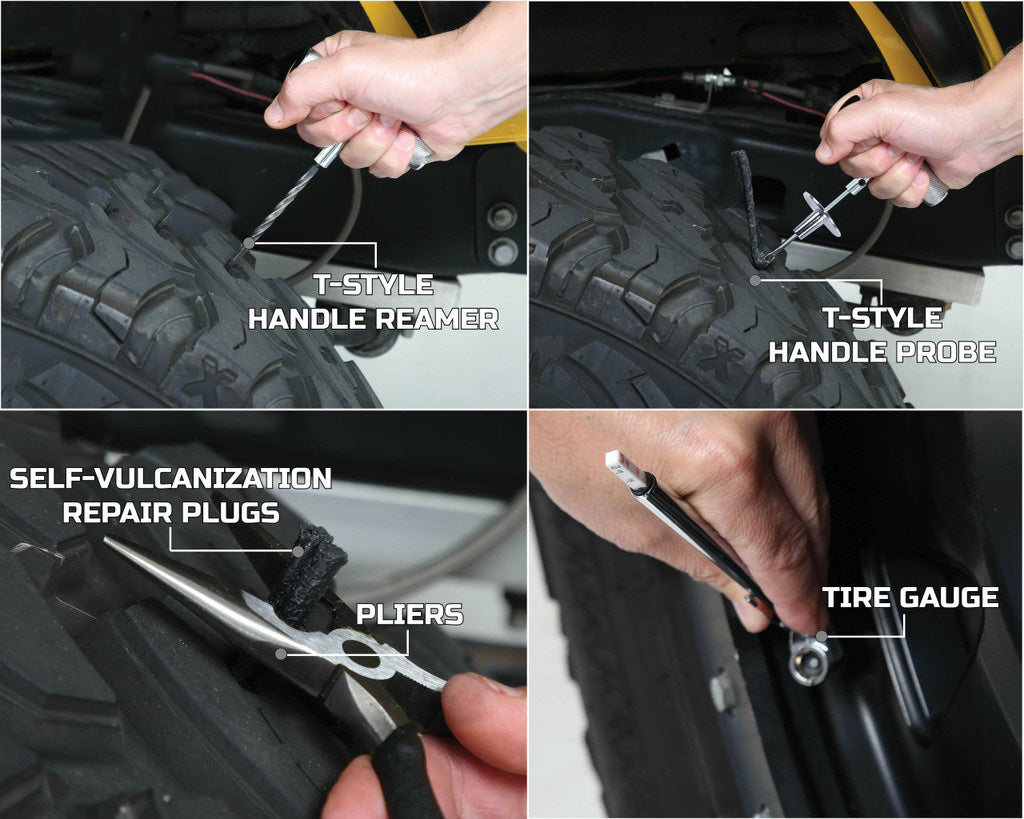 Up Down Air | Tire Valve Stem | Valve Stem Repair Kit 17 Piece Kit With Storage Box Up Down Air | 12129905