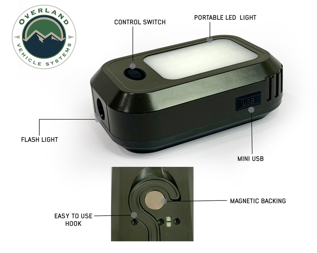 OVS | Camping Gear | UFO Solar Light Light Pods & Speaker - Camping Light Overland Vehicle Systems | 15049901