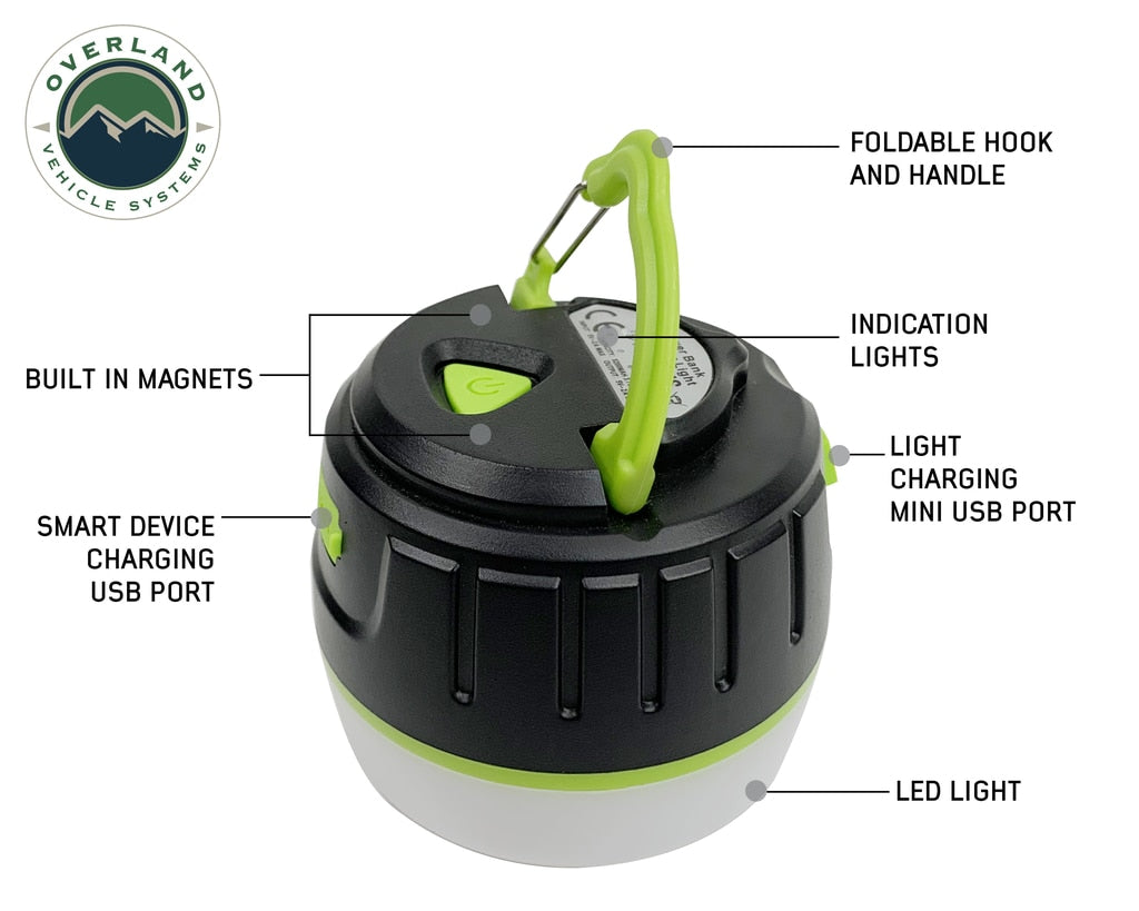 OVS | Camp Light | Wild Land Camping Gear Portable Light Overland Vehicle Systems | 15049918