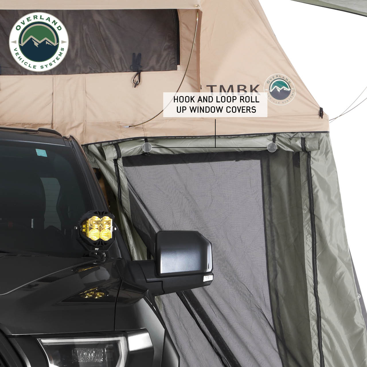 OVS | Tent Annex Room | LD TMBK Roof Top Tent Annex Green Base With Black Floor & Travel Cover | 18019833