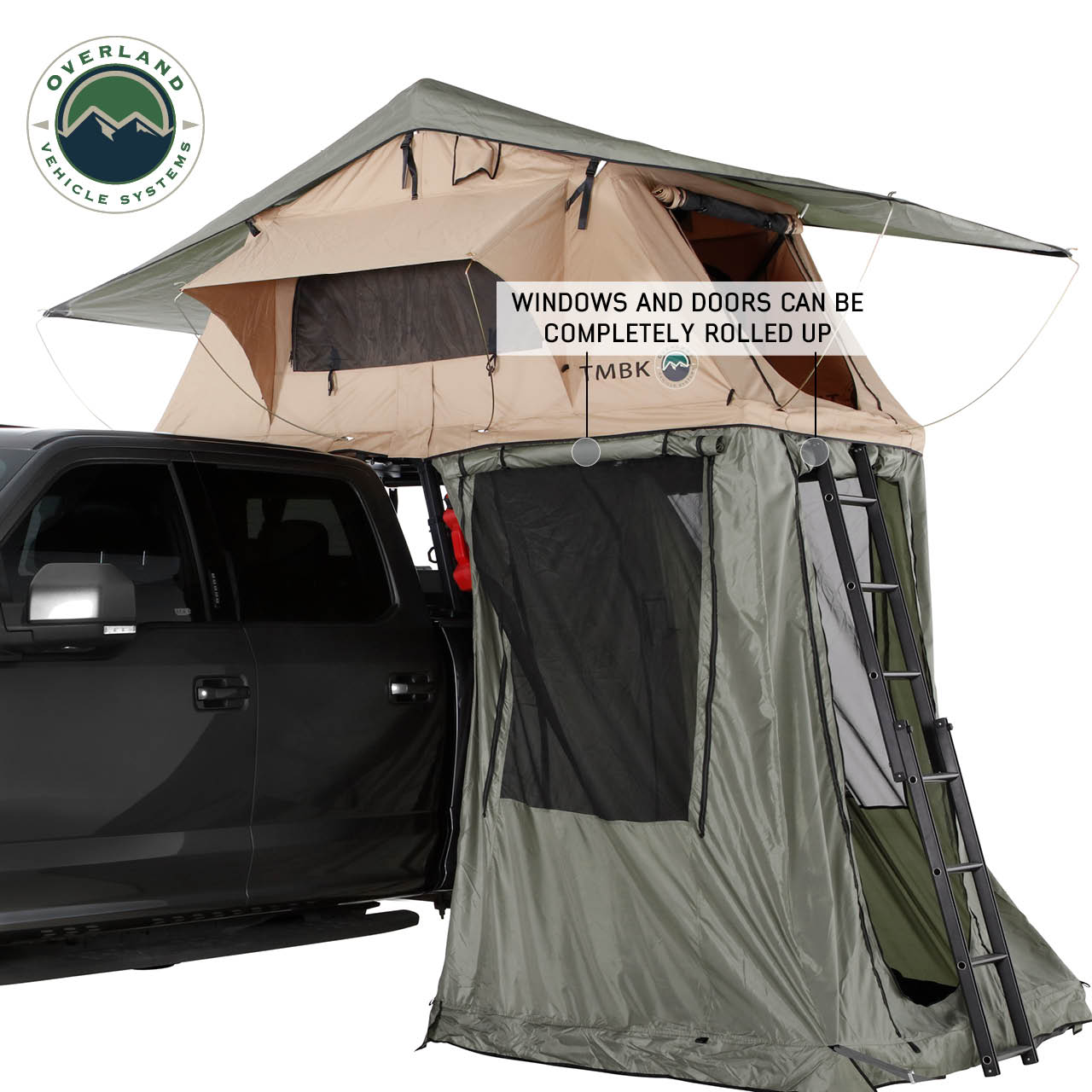 OVS | Tent Annex Room | LD TMBK Roof Top Tent Annex Green Base With Black Floor & Travel Cover | 18019833