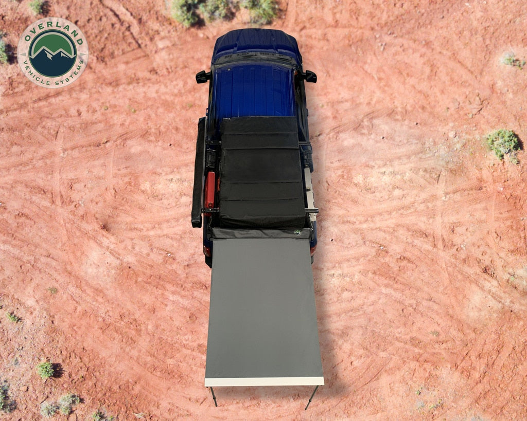 OVS | Portable Awning | Nomadic Awning 4.5 The Perfect 4.5 Awning with Black Cover Overland Vehicle Systems | 18039909