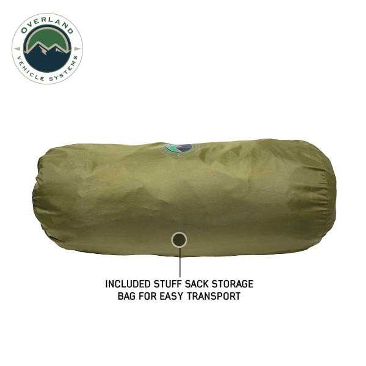 OVS | Tent Annex Room | HD Nomadic 2.0 Awning Room Enclosure, Grey Body, Green Trim (4 Walls and Floor) | 18089920