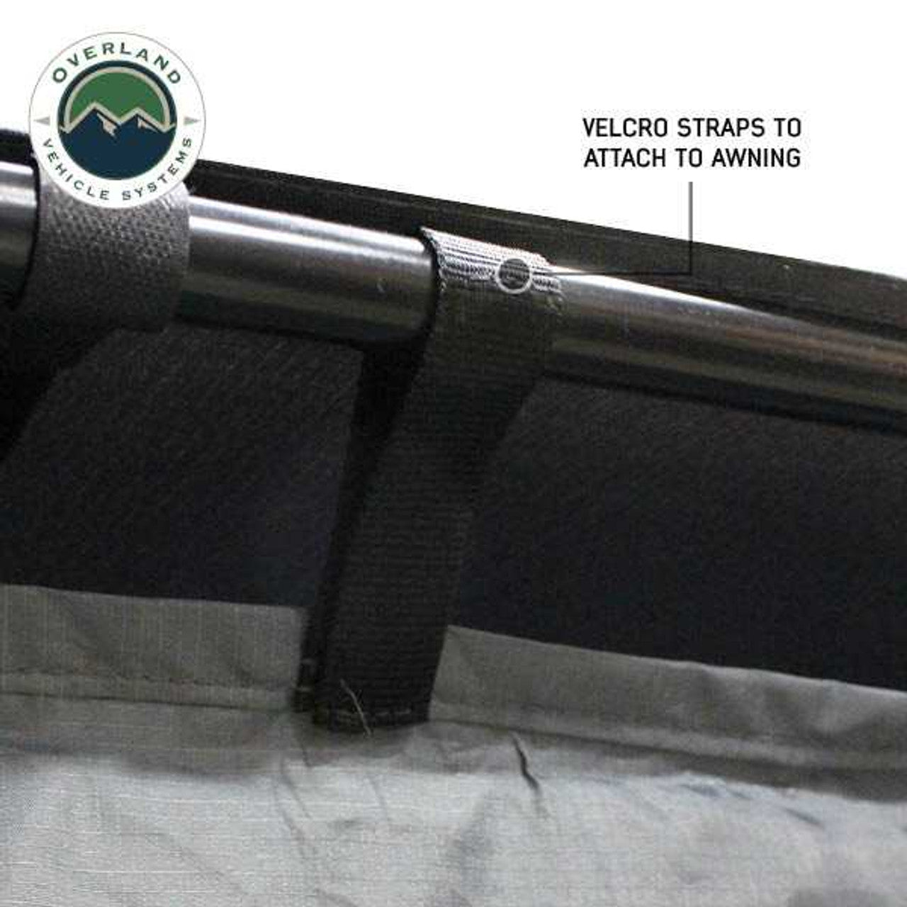 OVS | Tent Annex Room | HD Nomadic 2.0 Awning Room Enclosure, Grey Body, Green Trim (4 Walls and Floor) | 18089920