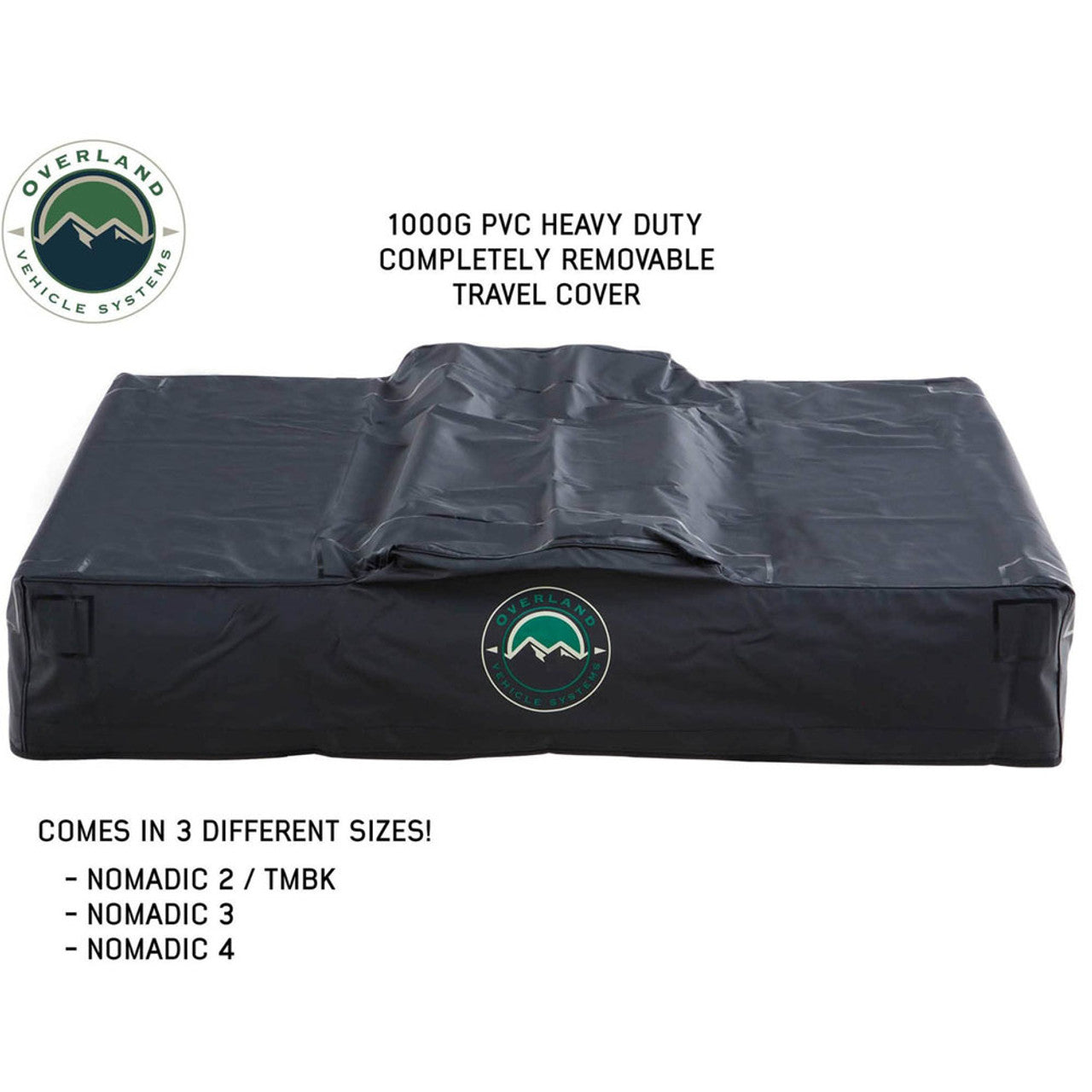 OVS | Roof Top Tent | LD TMBK 3 Roof Top Tent With Annex - Tan Base With Green Rain Fly, Black Aluminum Base, Black Ladder Overland Vehicle Systems | 18119733