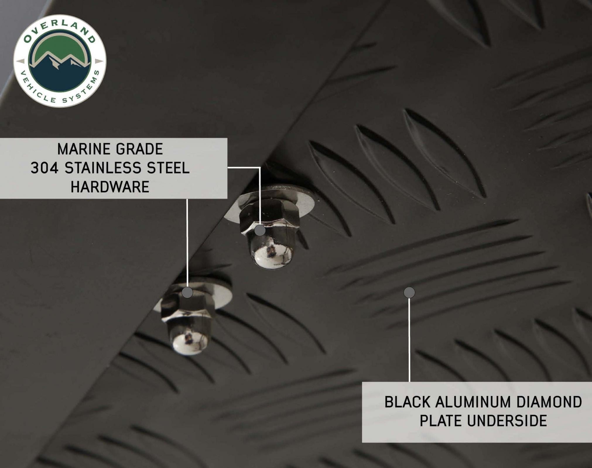 OVS | Roof Top Tent | HD Bushveld II Cantilever Hard Shell Roof Top Tent Grey Body & Tan Rainfly | 18189901