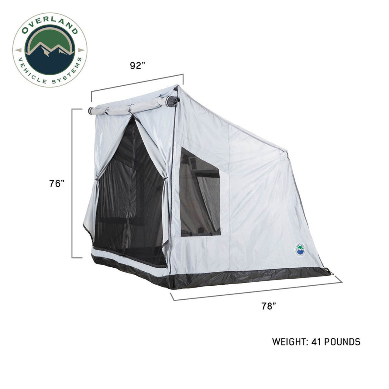 OVS | Tent | LD P.S.T. Portable Safari Ground Tent, Grey Body & Grey Trim | 18252520