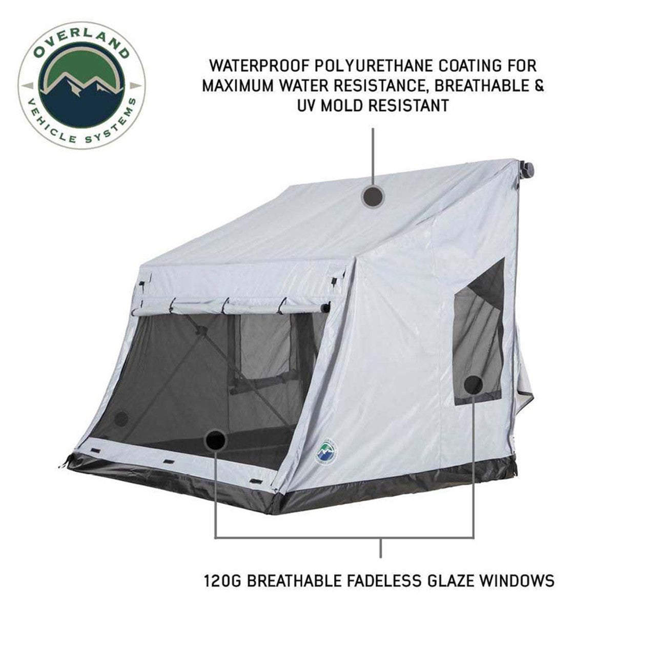 OVS | Tent | LD P.S.T. Portable Safari Ground Tent, Grey Body & Grey Trim | 18252520
