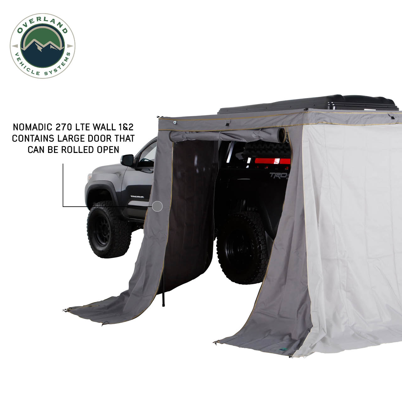 OVS | Roof Top Tent | HD Nomadic 270 LTE Awning Walls 1 & 2 - Driver Side | 18309909