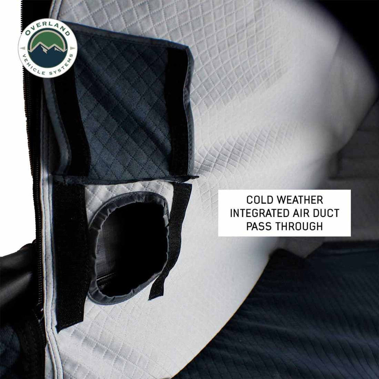 OVS | Roof Top Tent | XD Everest Cantilever Aluminum Hard Shell Roof Top Tent, Blue Body & Black Rainfly | 18489902