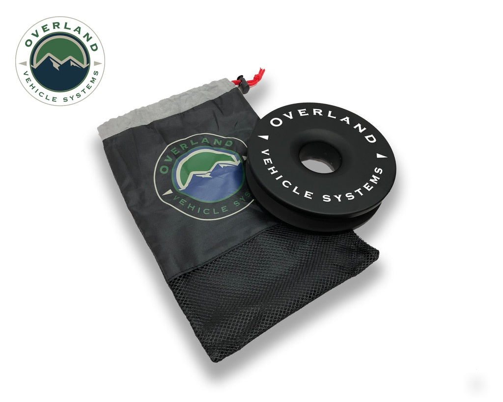 OVS | Soft Shackle | Combo Kit - Soft Shackle 5/8" 44,500 lb. and Recovery Ring 6.25" 45,000 lb. Black | 19-6580