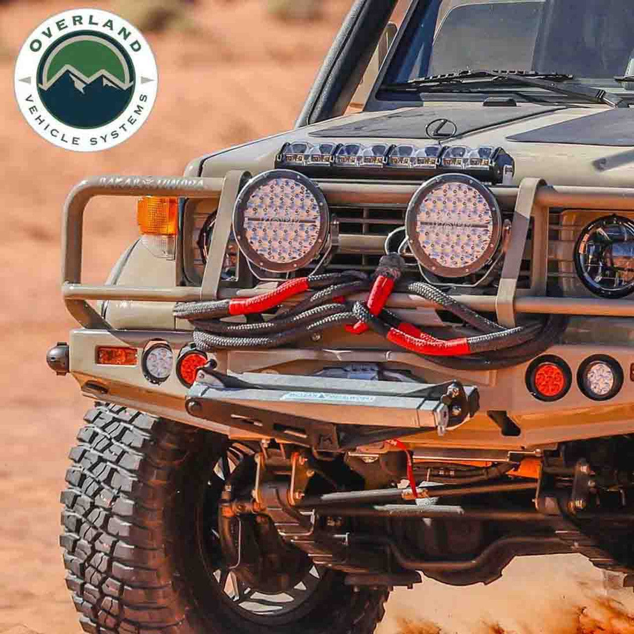 OVS | Recovery Rope | Brute Kinetic Recovery Rope 7/8 Inch x 20 Foot With Storage Bag Overland Vehicle Systems | 19009920