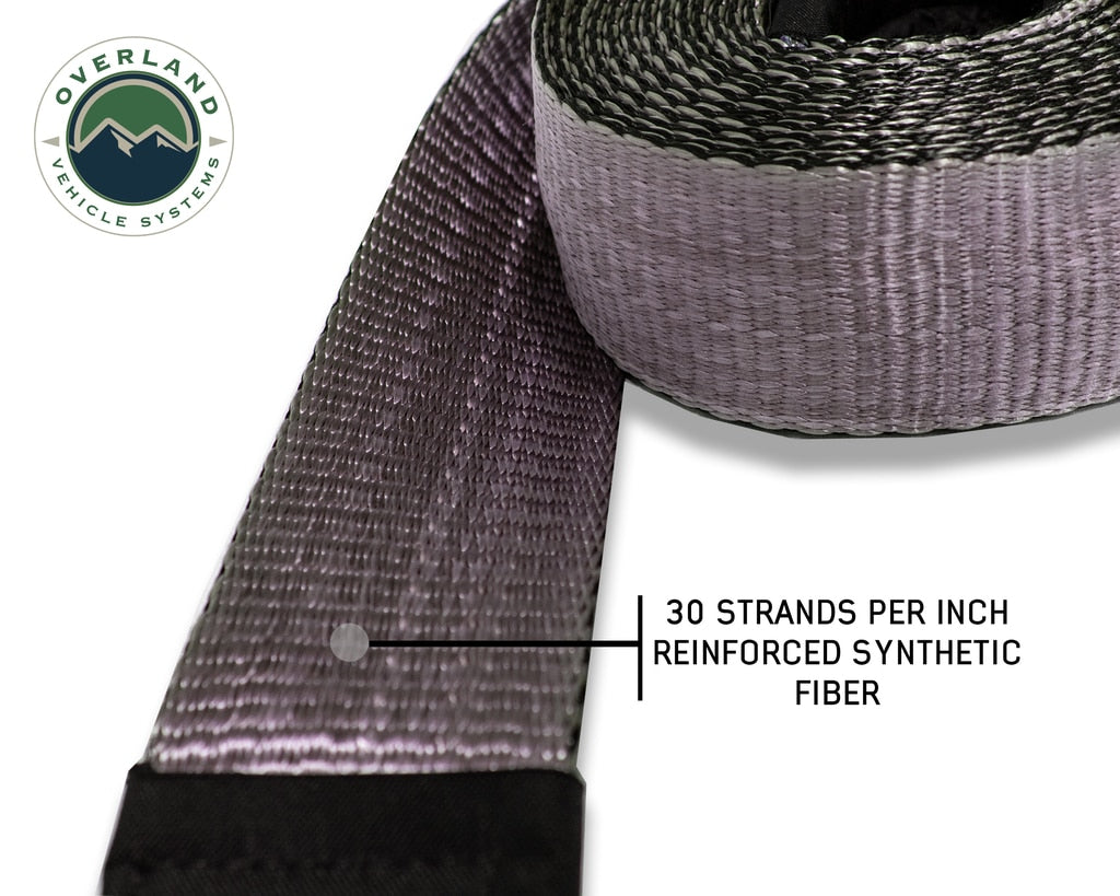 OVS | Tow Strap | Tow Strap 2" x 30' 20,000 LB. Gray W/ Black Ends | 19059916