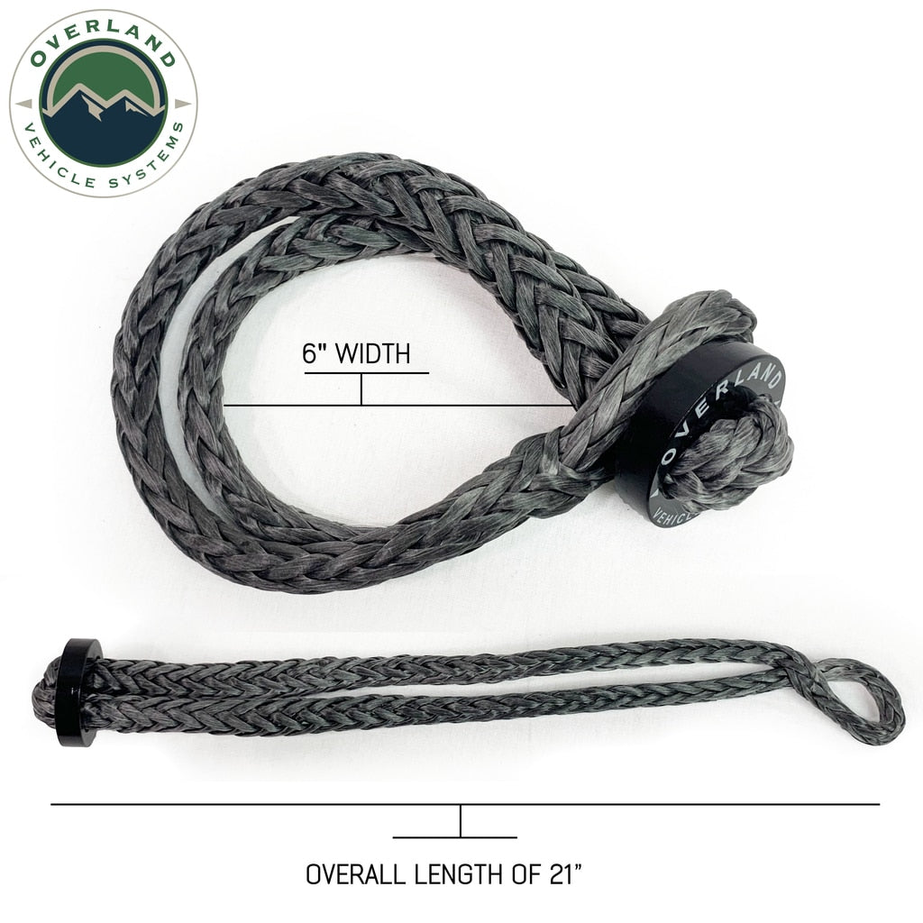 OVS | Soft Shackle | Soft Shackle 7/16" x 22" 41,000 LB. with Collar & Storage Bag | 19139919