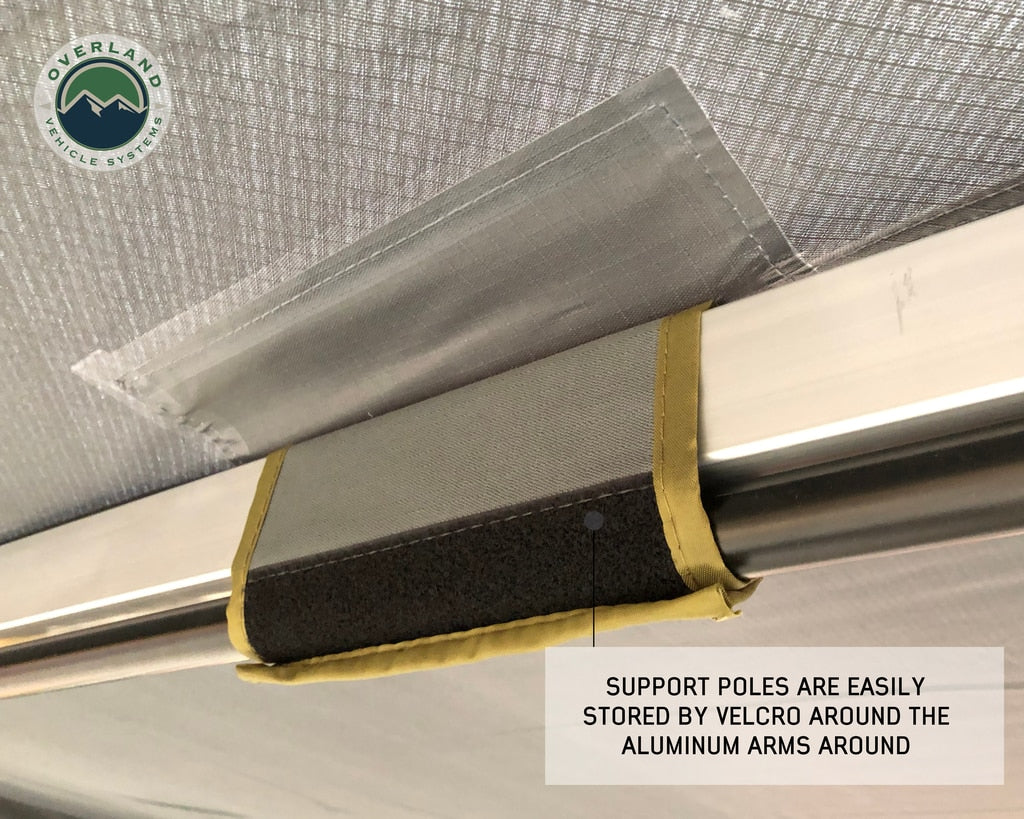 OVS | Portable Awning | 270 Degree Awning Free Standing - Nomadic 270 LT - Dark Gray Overland Vehicle Systems | 19559907