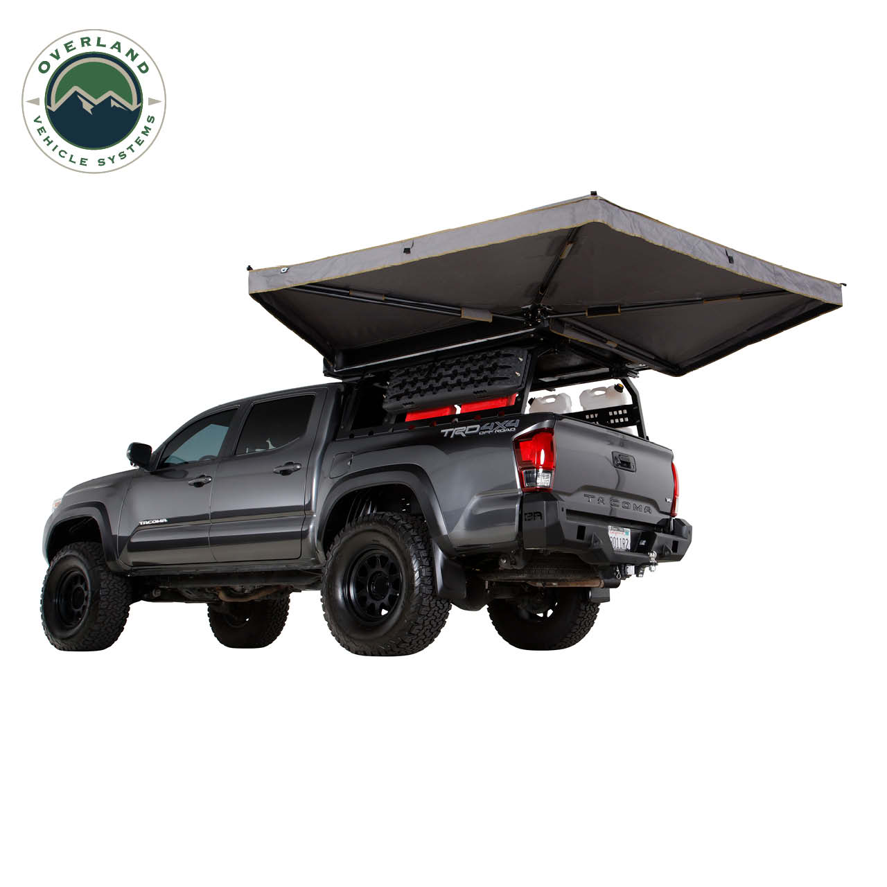OVS | Roof Top Tent | HD Nomadic 270 LTE Awning - Driver Side - Dark Gray with Black Travel Cover Universal | 19679907