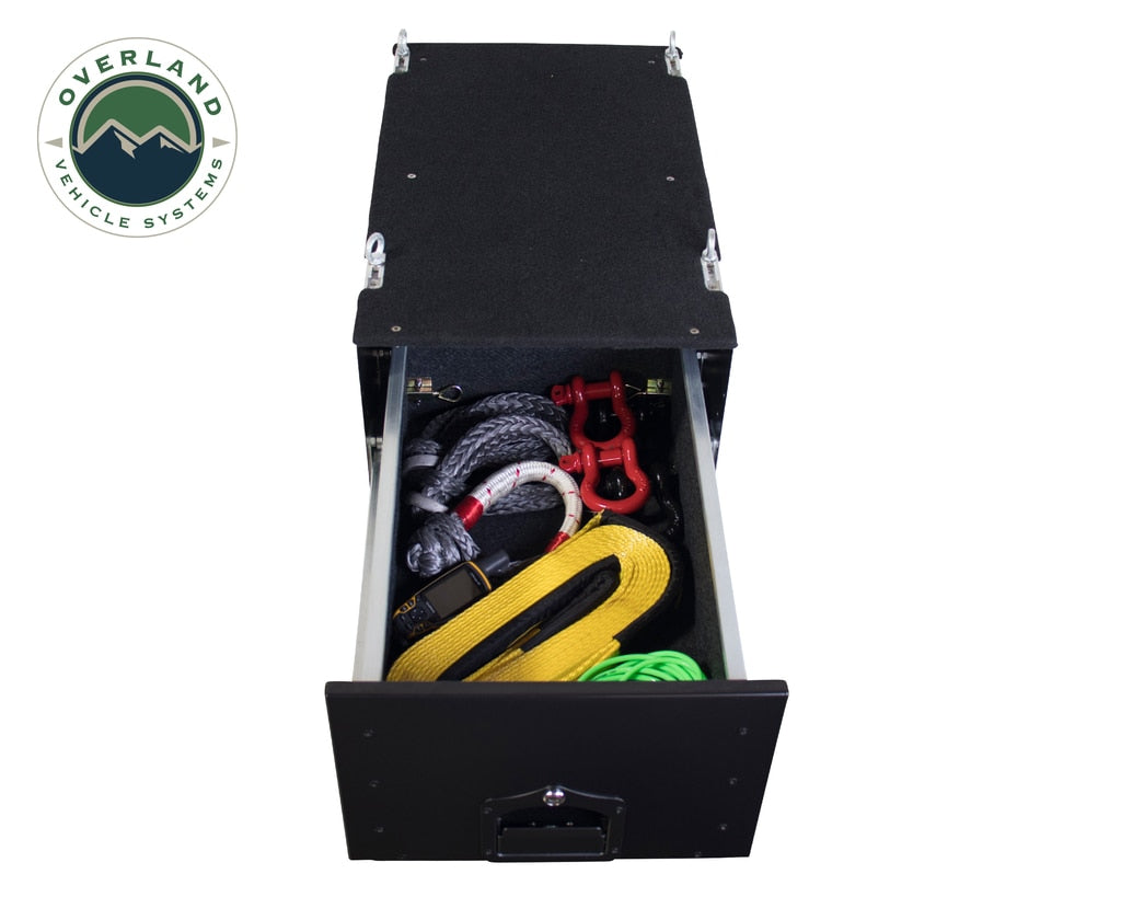 OVS | Cargo Box | Camping Storage Box Cargo Box With Slide Out Drawer Overland Vehicle Systems | 21010301
