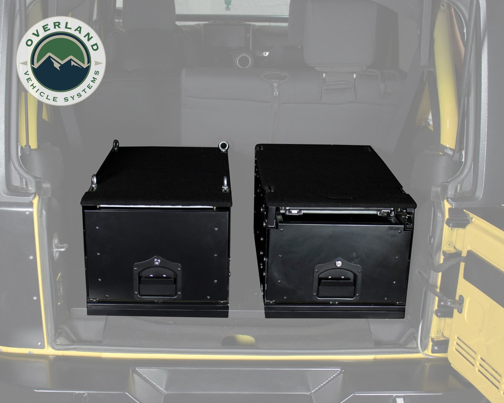 OVS | Cargo Box | Camping Storage Box Cargo Box With Slide Out Drawer Overland Vehicle Systems | 21010301