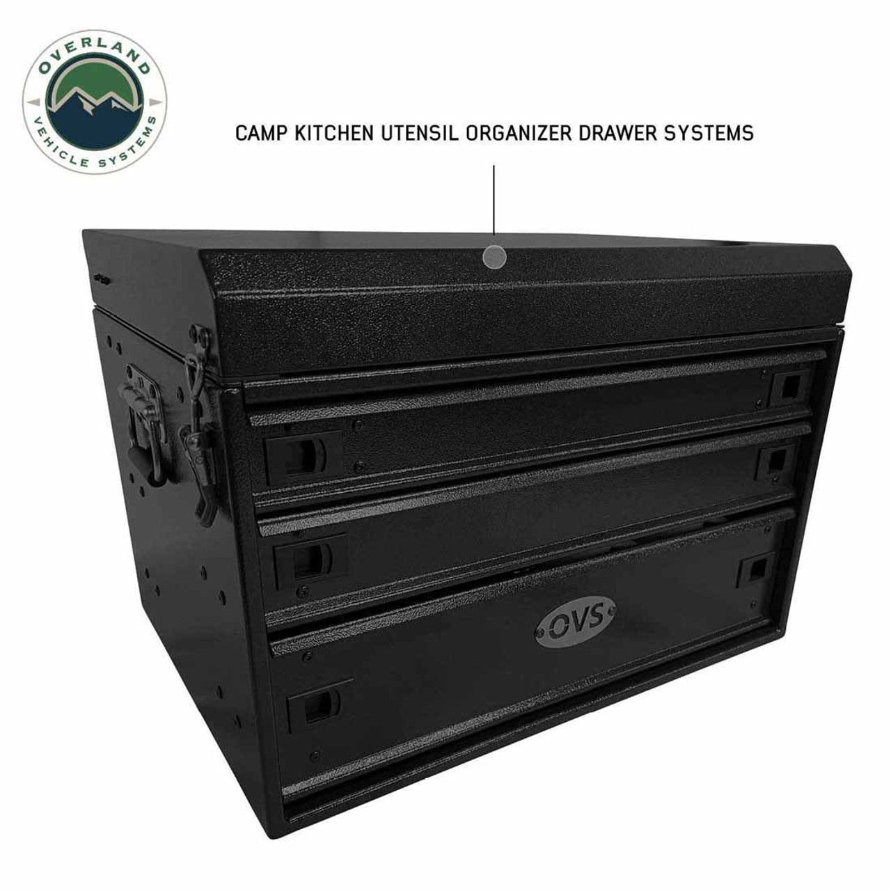 OVS | Portable Oven | Kitchen Kit - 39 Piece Utensil, Aluminum Storage Box With Custom Cut Foam Overland Vehicle Systems | 21010502