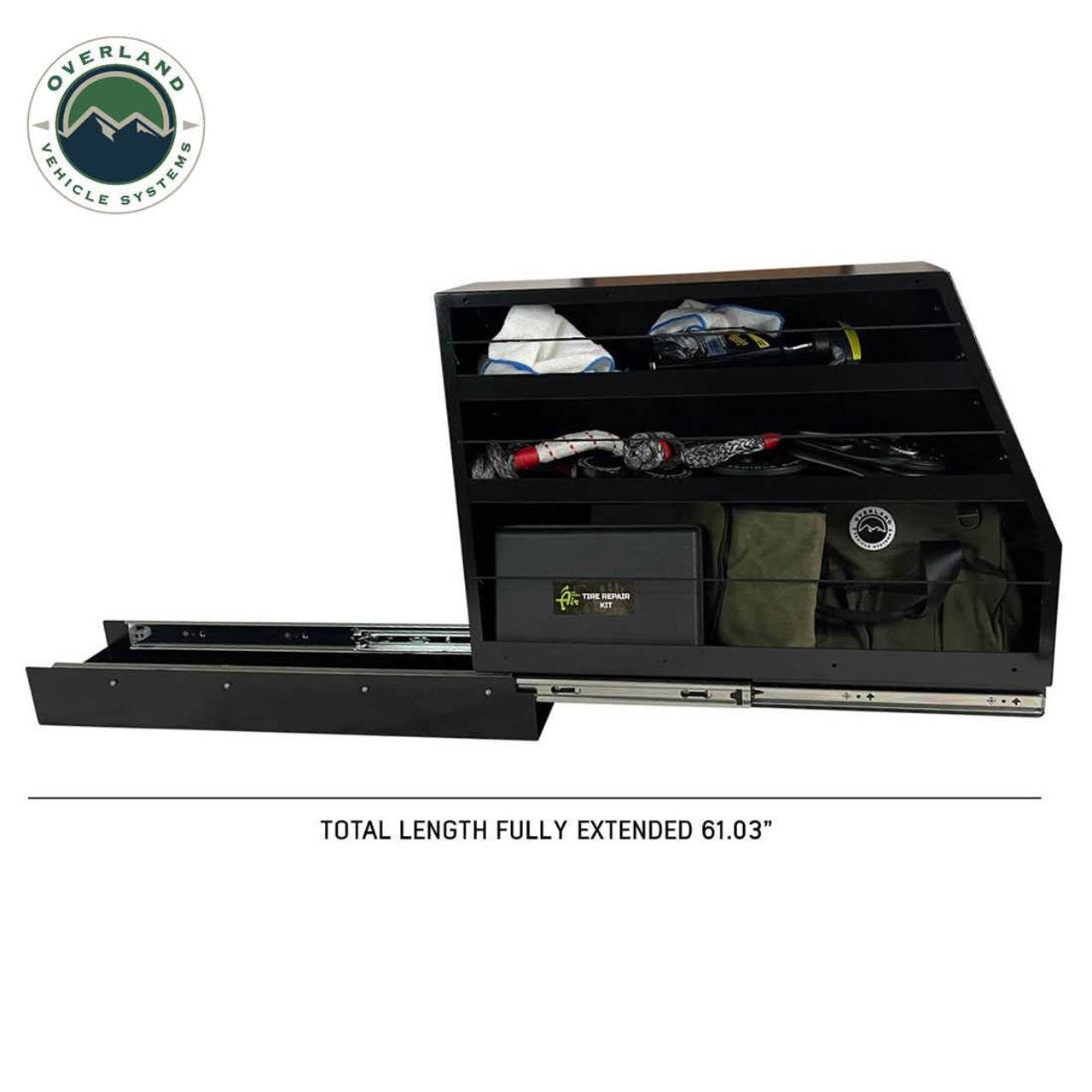 OVS | Camping Gear | Highline Slide Out Camping Storage System Overland Vehicle Systems | 21010503