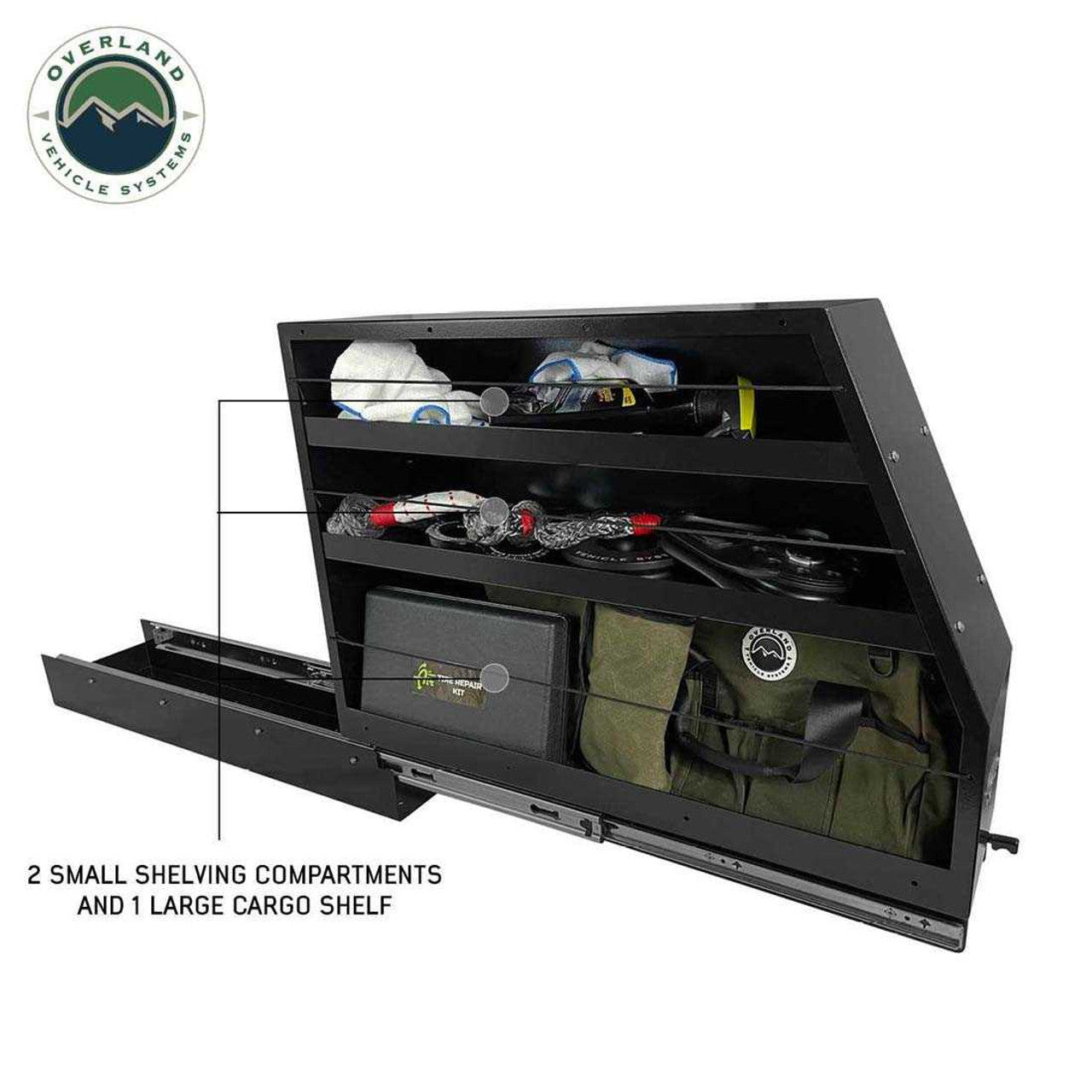 OVS | Camping Gear | Highline Slide Out Camping Storage System Overland Vehicle Systems | 21010503