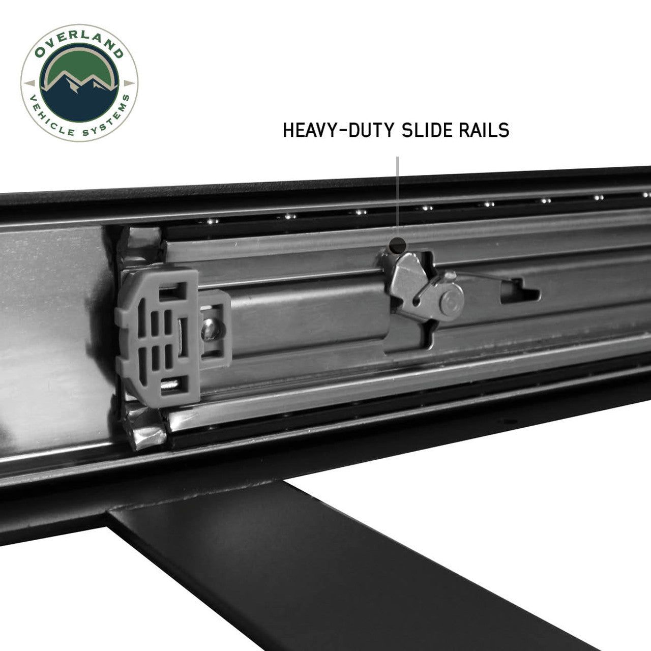 OVS | Refrigerator Accessory | Heavy Duty Fridge Slide Overland Vehicle Systems | 21010504