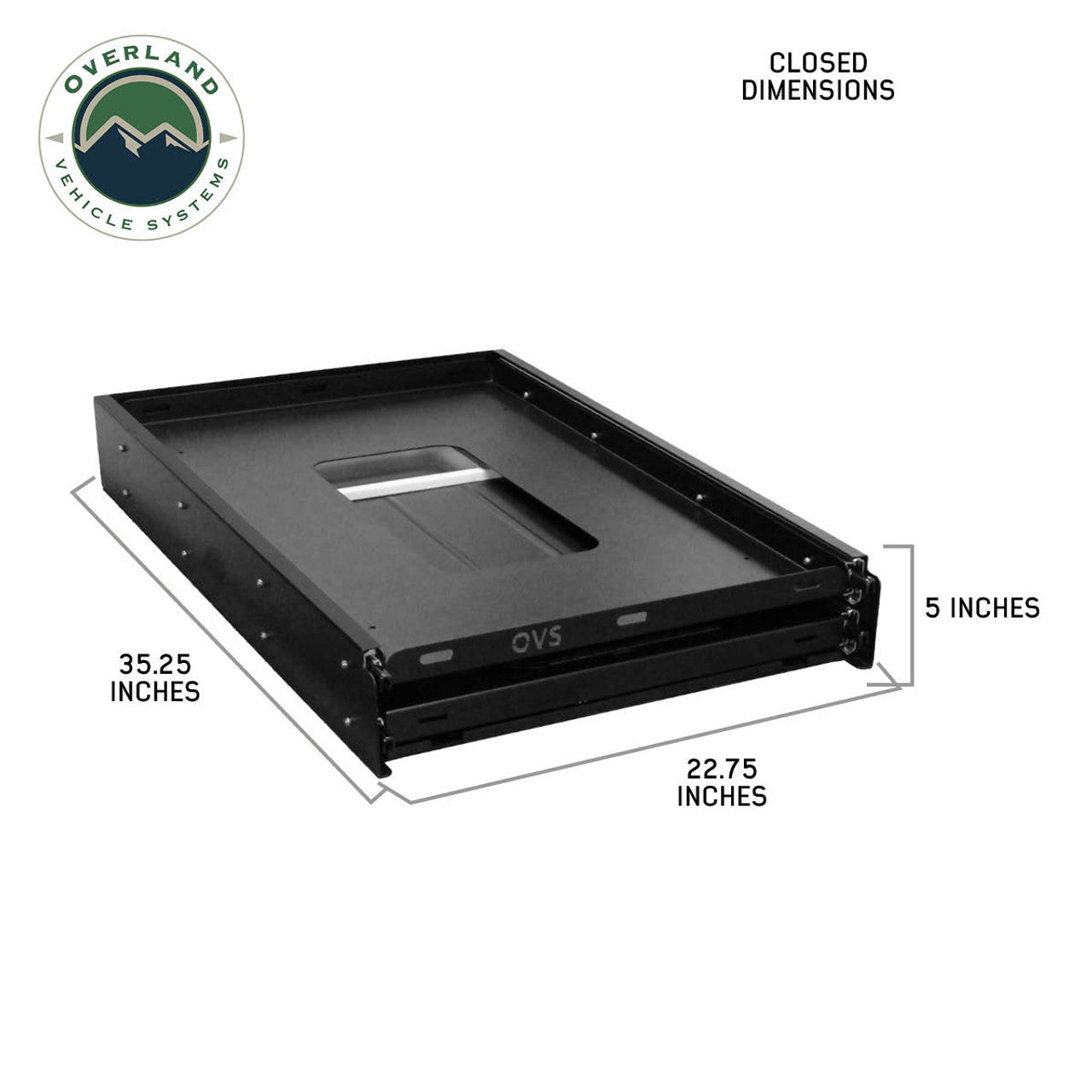 OVS | Refrigerator Accessory | Large Refrigerator Tray and Sink Organizer Overland Vehicle Systems | 21010508