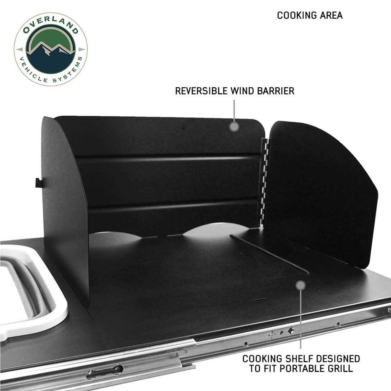 OVS | Refrigerator Accessory | Large Refrigerator Tray and Sink Organizer Overland Vehicle Systems | 21010508