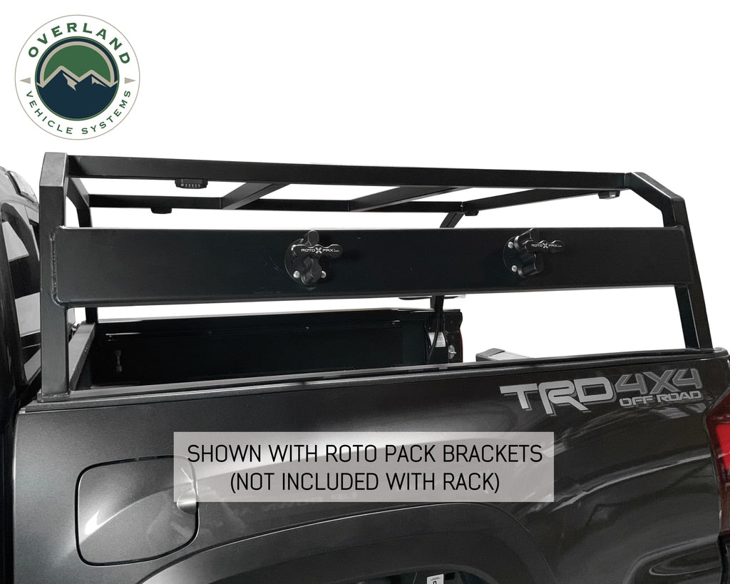 OVS | Truck Bed Rack | Tacoma Bed Rack Discovery Rack Tacoma Short Bed Black Overland Vehicle Systems | 22020401