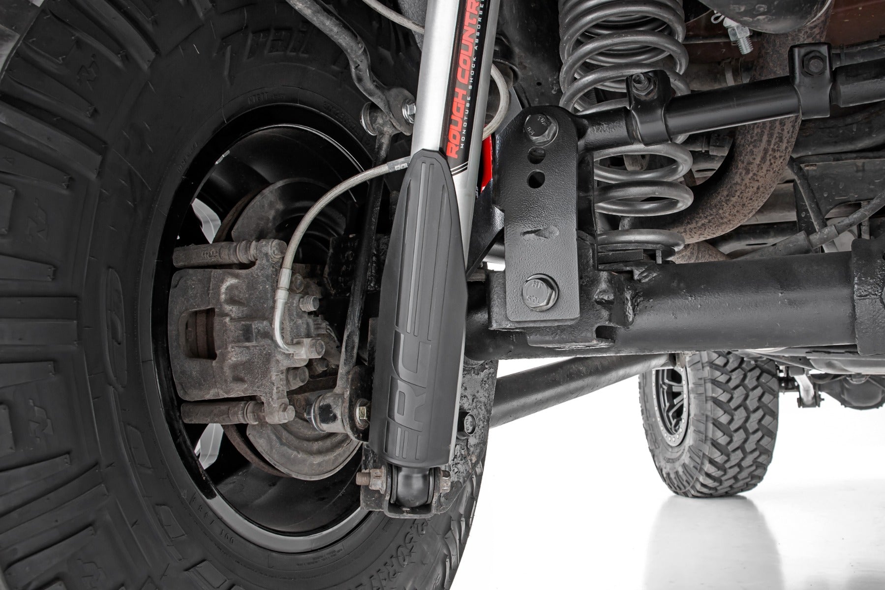 Rough Country | Shock Absorber | V2 Shock Shaft Protector Rough Country | 243300