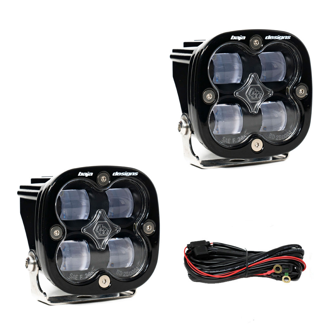 Baja Designs | Fog Lights | Squadron SAE Pair LED Spot Clear Baja Designs | 257801
