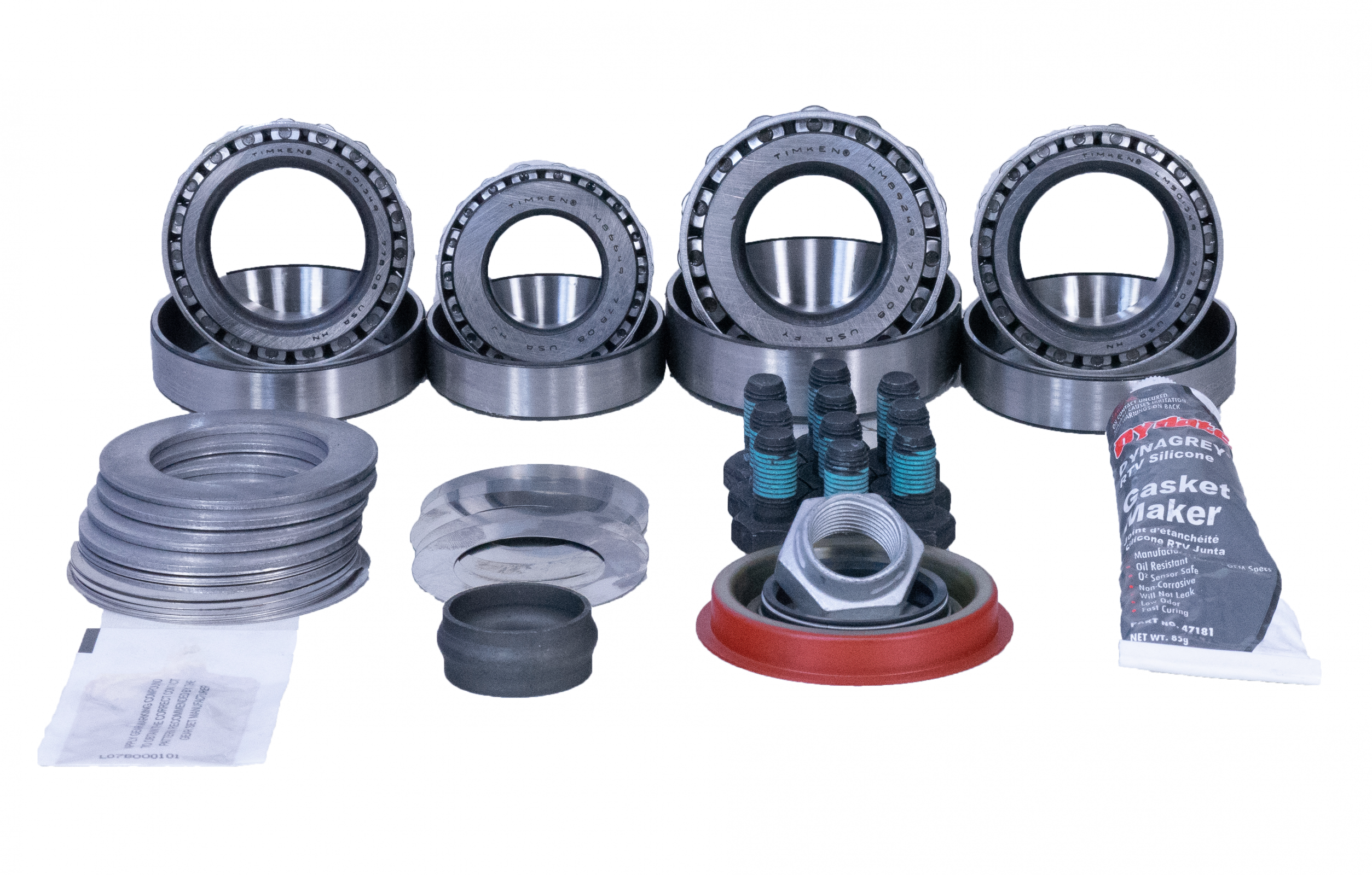GM 10-Bolt Rear Axle 7.5 - 7.6 Inch Ring and Pinion Master Install Kit Revolution Gear