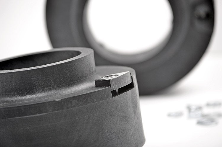 Rough Country | Leveling Kit | 2.5 Inch Leveling Coil Spacers 94-12 Dodge RAM 3500 Rough Country | 374