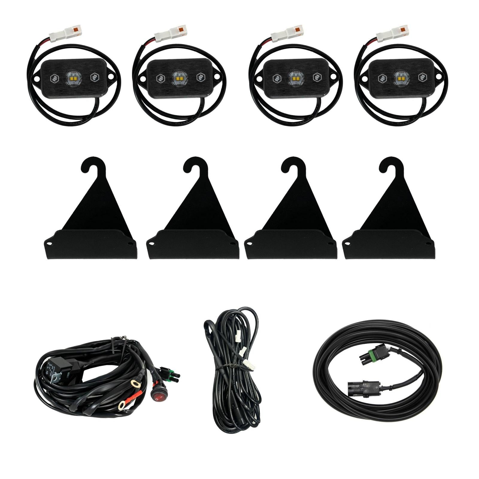 Baja Designs | Cargo Area Light | Bed Rail Cargo Light Kit White For 05-25 Toyota Tacoma 07-25 Toyota Tundra Baja Designs | 398061