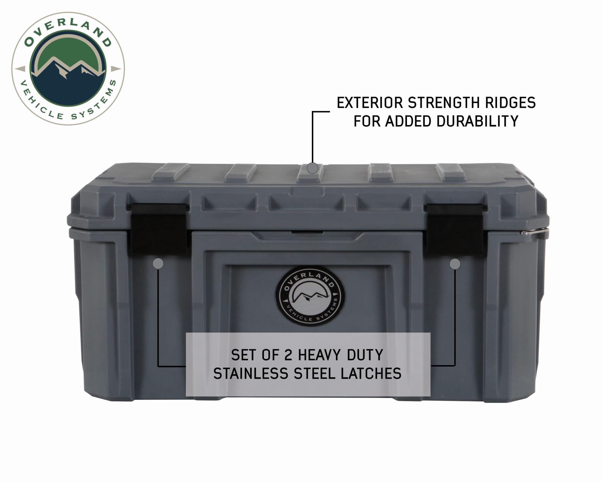 OVS | Cargo Box | Stay Dry With Overland Vehicle Systems 95 Quart Dry Box Overland Vehicle Systems | 40100011