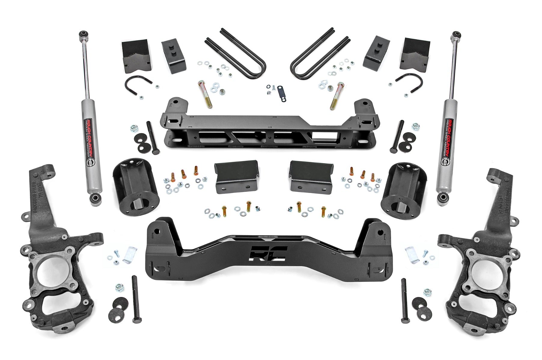 6 Inch Lift Kit with N3 Shocks 21-22 Ford F-150 2WD Rough Country